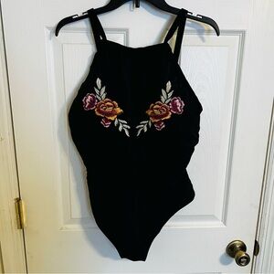 Boutique | black one piece swimsuit